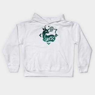 Genshin Impact Heizou Emblem - Constellation Kids Hoodie